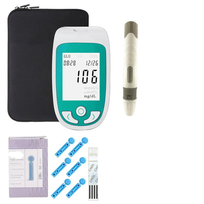 Kit de Prueba Colesterol y Glucosa Portátil Preciso