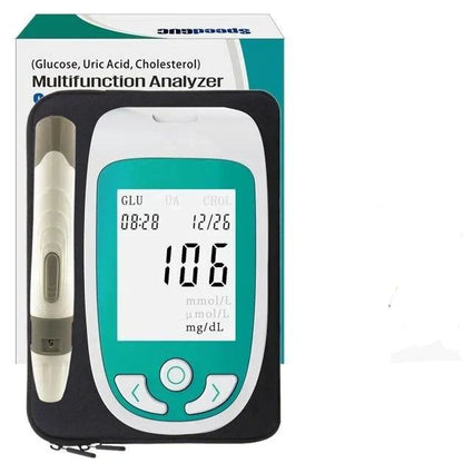 Kit de Prueba Colesterol y Glucosa Portátil Preciso