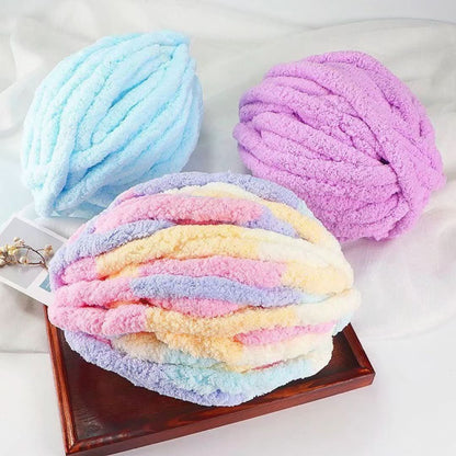 Lana Chunky Yarn Suave Antialérgica para Tejer