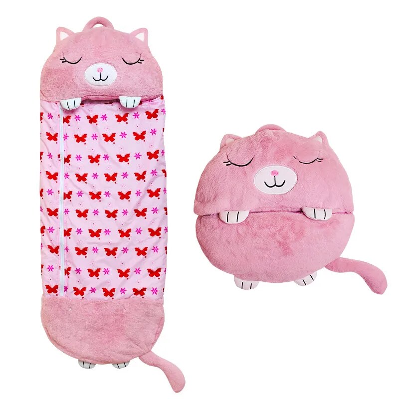 Cojín de Abrazo Infantil - Bolsa de Dormir Peluche - Suave y Cómodo
