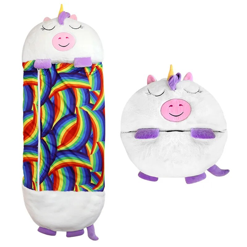 Cojín de Abrazo Infantil - Bolsa de Dormir Peluche - Suave y Cómodo