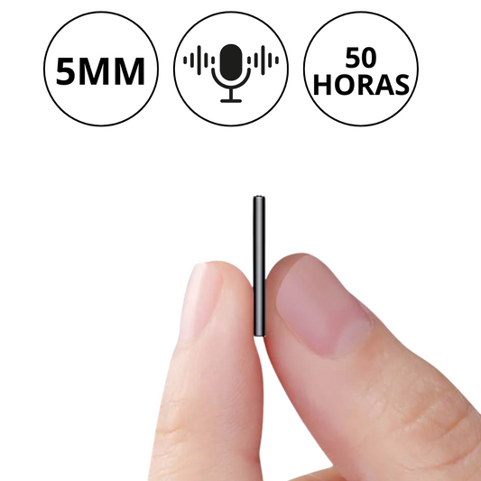 Mini Grabadora Espía HD 50h Discreta Profesional
