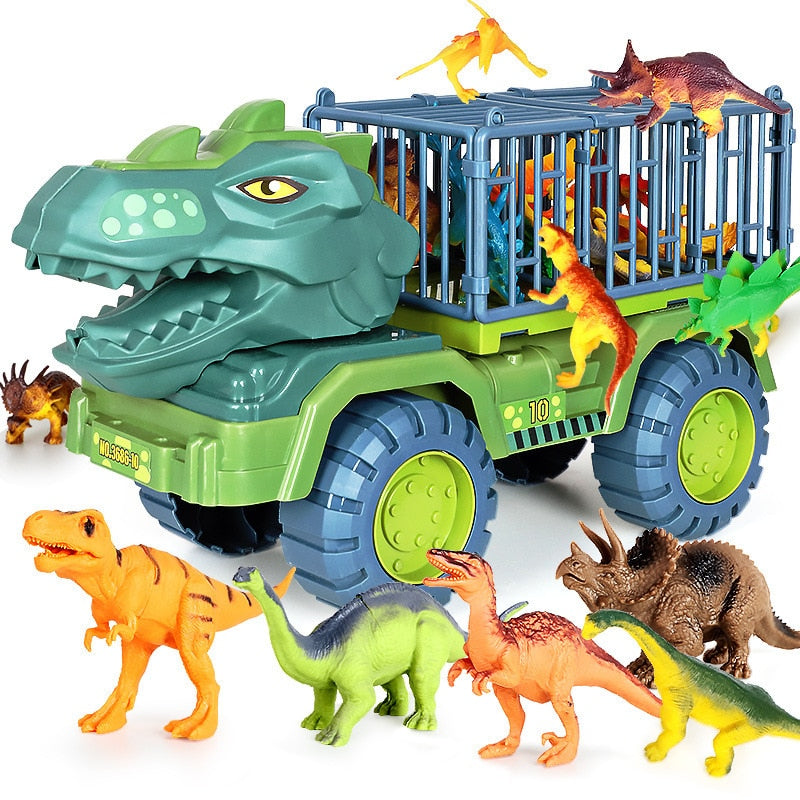 Juguetes Dinosaurios Niños - Set Juego Camión Excavadora