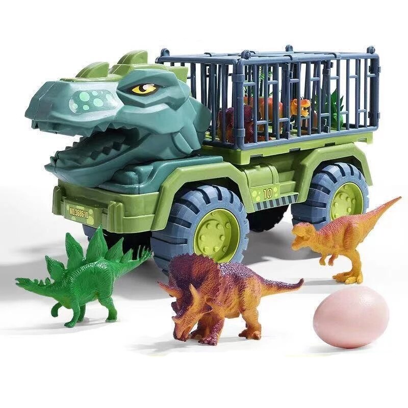 Juguetes Dinosaurios Niños - Set Juego Camión Excavadora