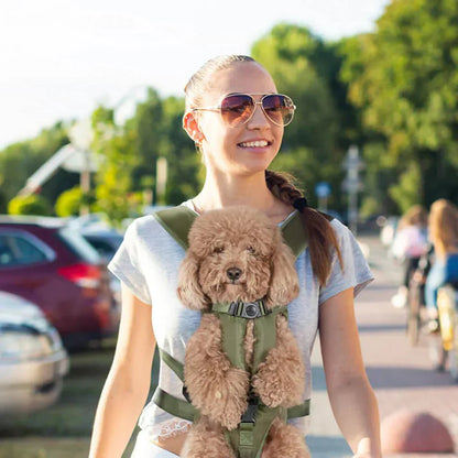 Petcarry - Mochila Transportadora de Perros Sin Manos para Viajes Cómodos y Movilidad Fácil