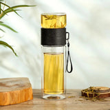 Botella Térmica ClearTherm Vidrio con Filtro de Té 500ml