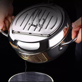Freidora Profesional PureFry Acero Inoxidable con Tapa