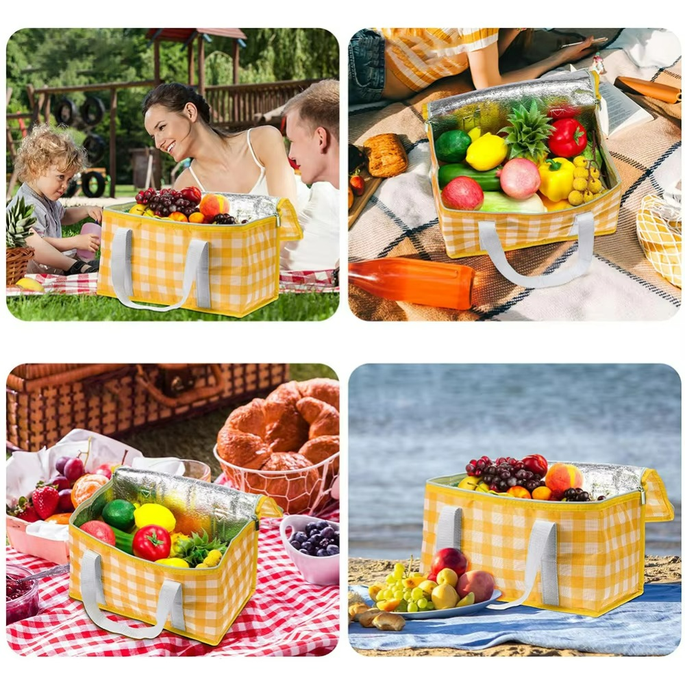 Bolsa Térmica Aislante - Camping, Bebidas, Bento y Picnic