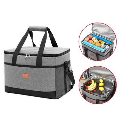 Bolsa Térmica Grande Impermeable - Picnic Fácil y Fresco