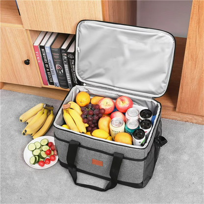 Bolsa Térmica Grande Impermeable - Picnic Fácil y Fresco