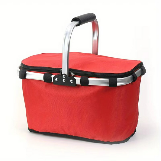 Cesta de Picnic Térmica Plegable - Bolsa Fría Portátil Aislada