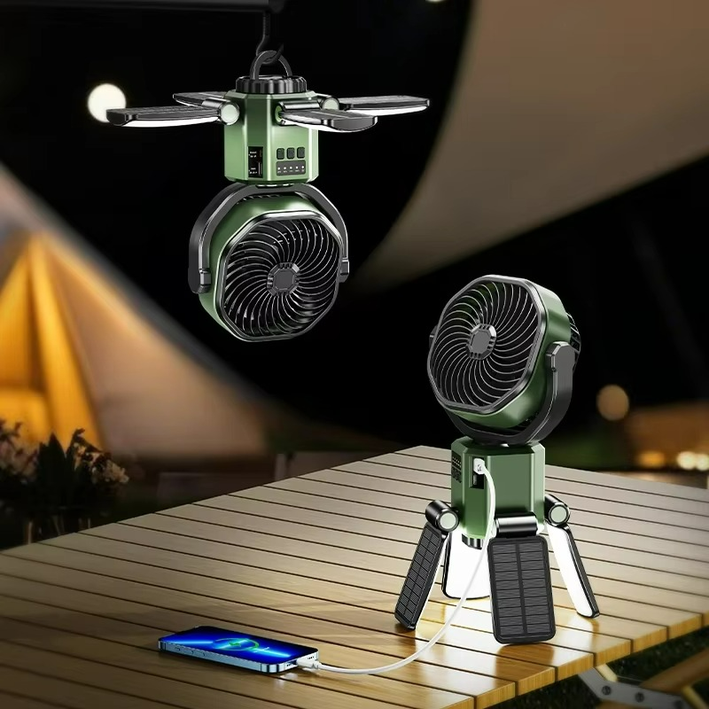 Ventilador de Aire Ajustable - Portátil - Ideal para Camping