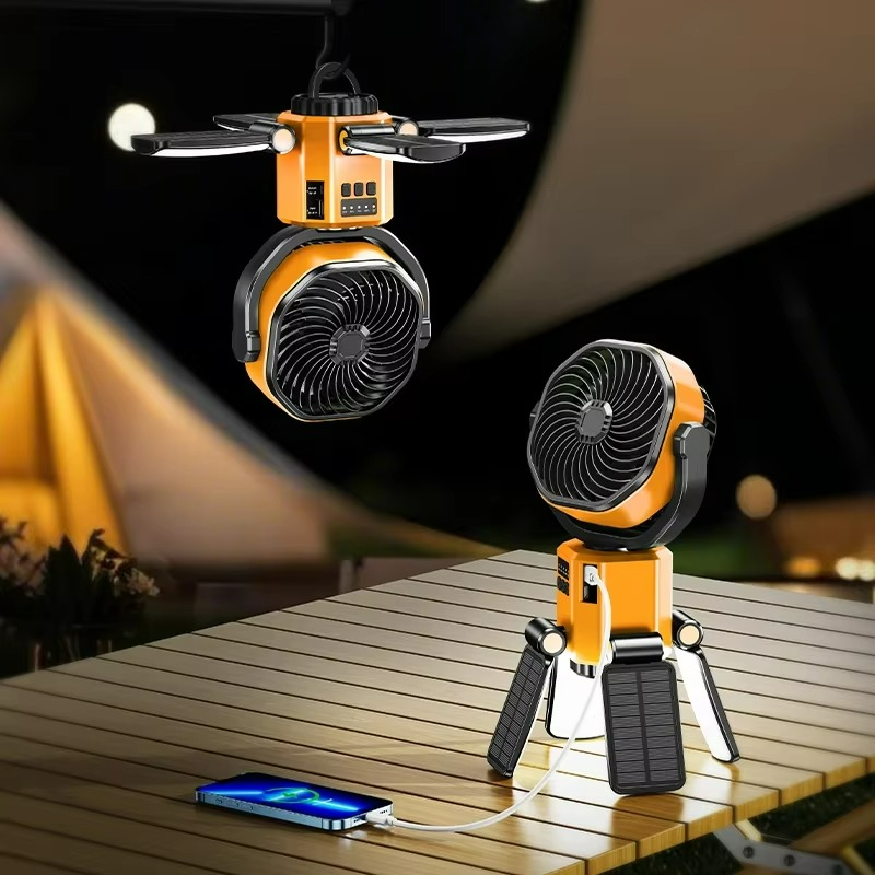 Ventilador de Aire Ajustable - Portátil - Ideal para Camping