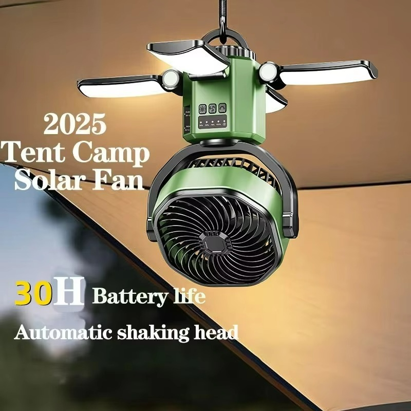 Ventilador de Aire Ajustable - Portátil - Ideal para Camping