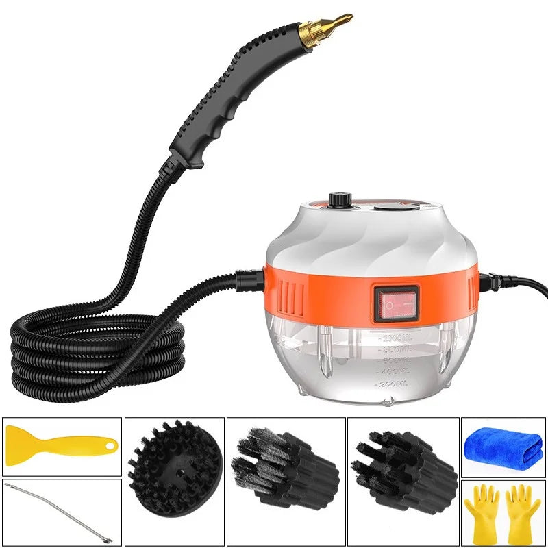 Limpiador de vapor a alta presión de 2800W - Dispositivo para el hogar para cocina y auto