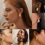 SparkleAura – Pendientes Gota con Cristal Brillante Elegante - VyFlair