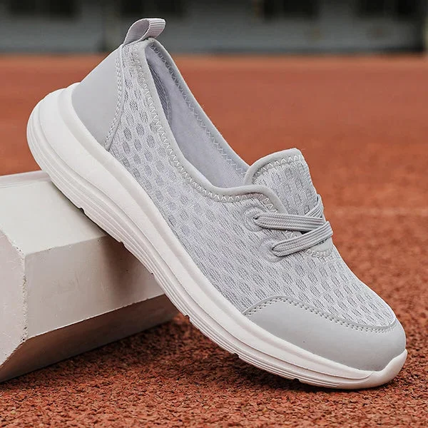 Zapatos ortopédicos de malla cómodos con suela blanda para mujer