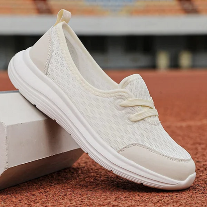 Zapatos ortopédicos de malla cómodos con suela blanda para mujer