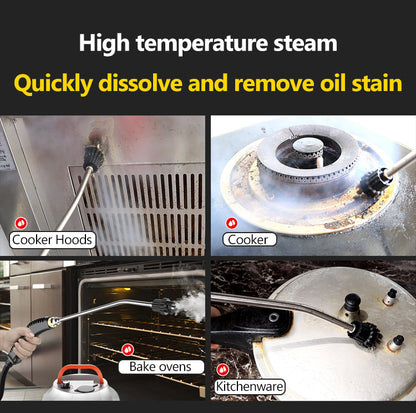 Limpiador de vapor a alta presión de 2800W - Dispositivo para el hogar para cocina y auto