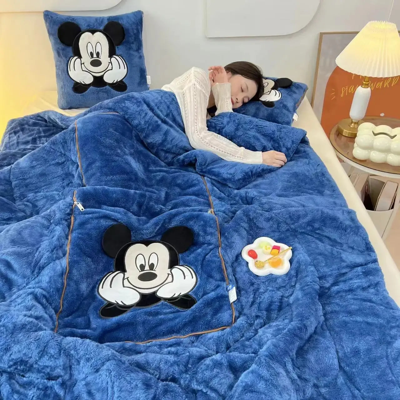 Conjunto de Manta y Funda de Almohada KnuffelZacht – Para Calidez y Confort