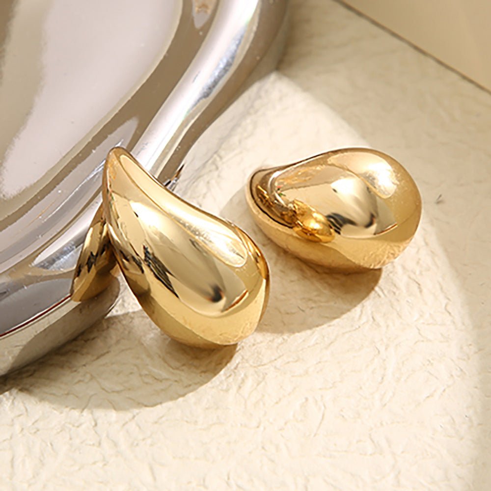 SparkleAura – Pendientes Gota con Cristal Brillante Elegante - VyFlair