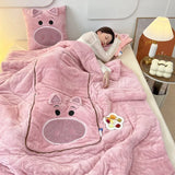 Conjunto de Manta y Funda de Almohada KnuffelZacht – Para Calidez y Confort
