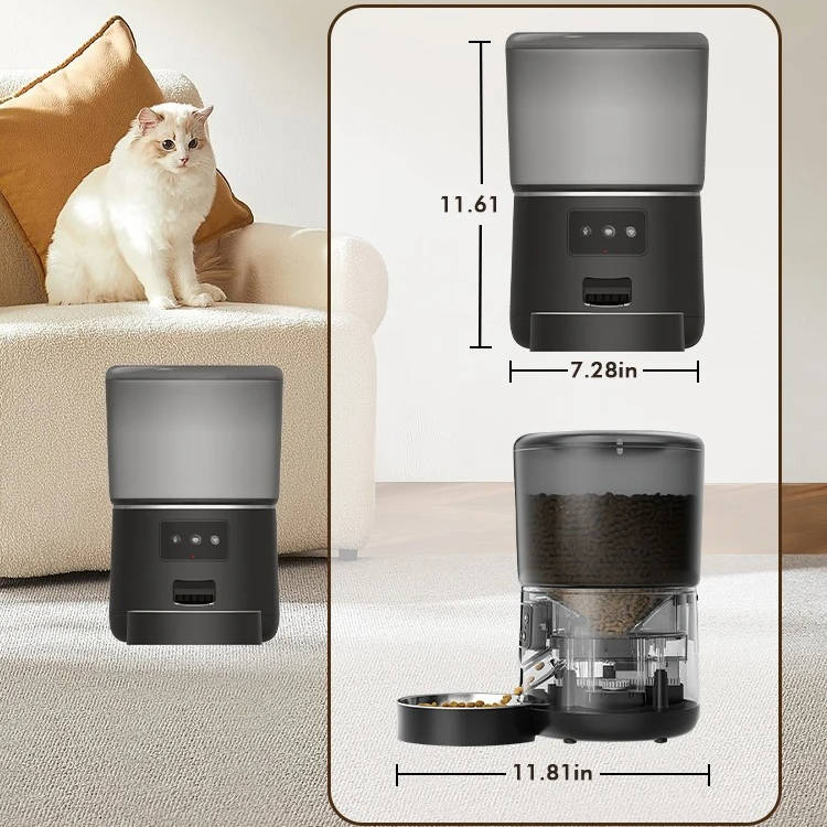 Dispensador Automático Inteligente de Comida para Mascotas
