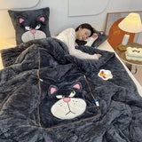 Conjunto de Manta y Funda de Almohada KnuffelZacht – Para Calidez y Confort