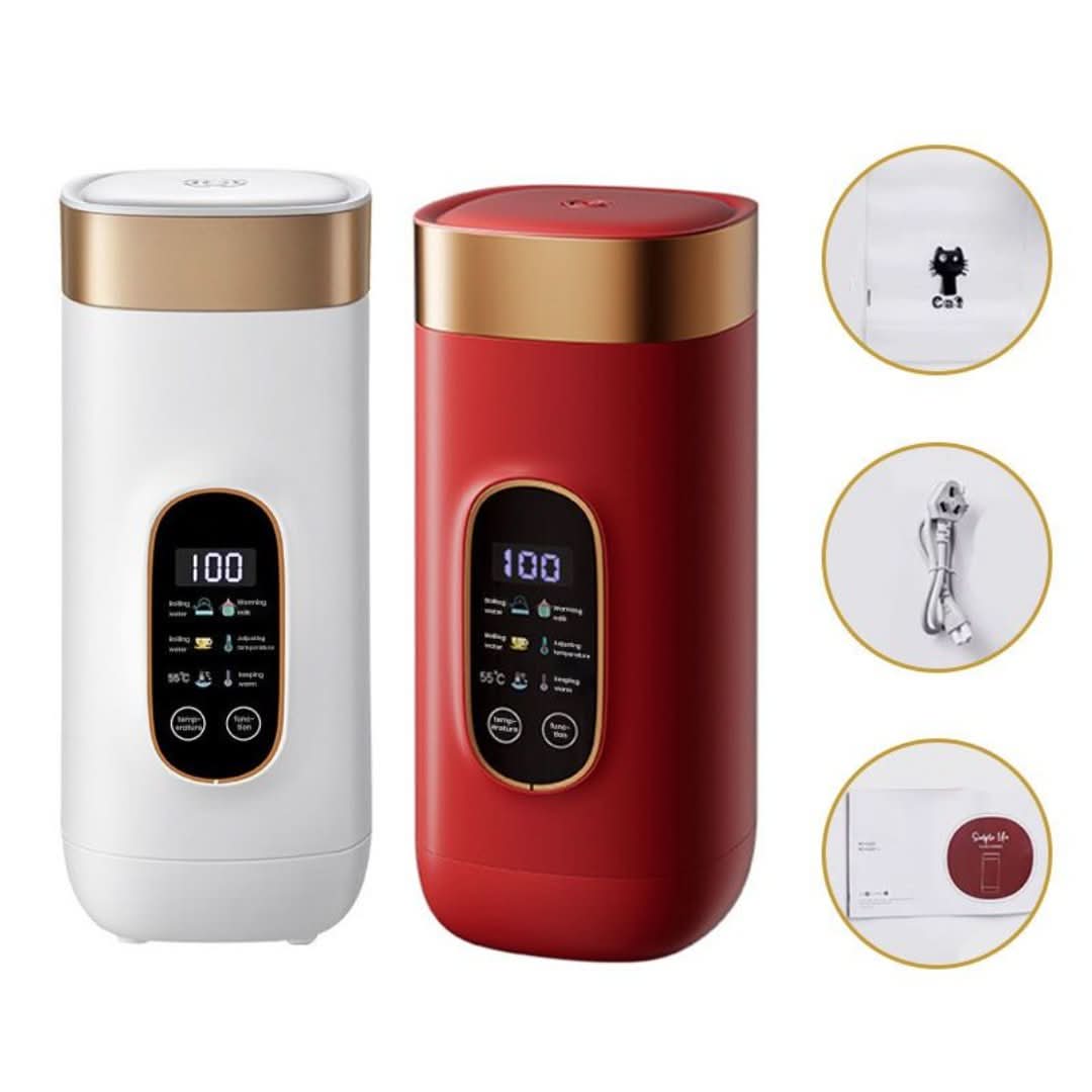 Taza de Viaje Eléctrica Portátil USB 650ml