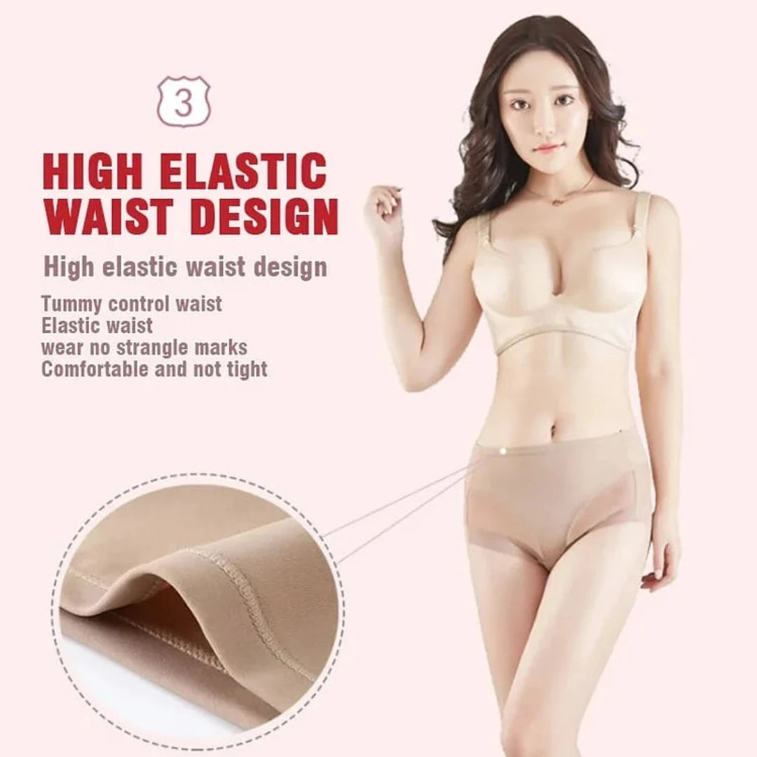 Underpants Bosster - Seamless Ice Silk & High Waist