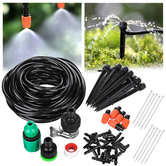 Kit Riego por Goteo 25m Jardín Automático