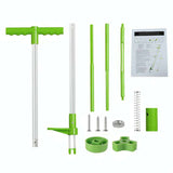 Extractor de Malezas Jardín Acero Inoxidable Ergonómico