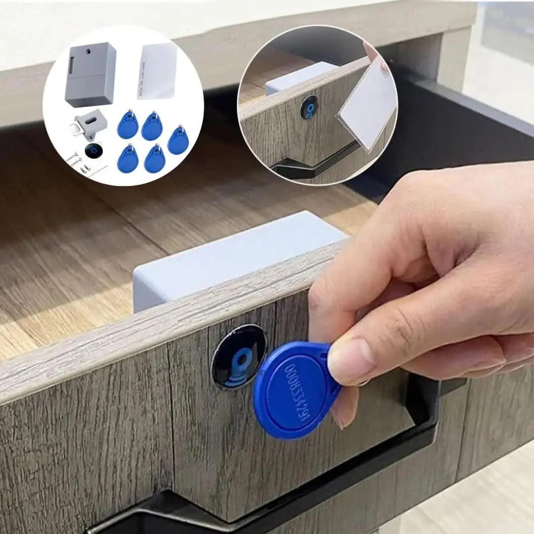 Cerradura Electrónica Invisible para Cajones de Madera