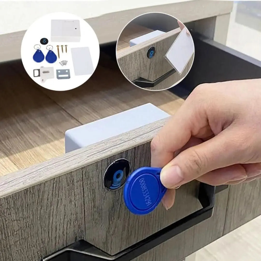 Cerradura Electrónica Invisible para Cajones de Madera