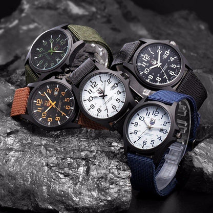 Reloj Militar Hombre Resistente Impermeable 50M