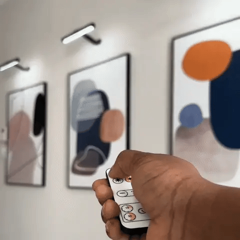 Lámpara LED Inalámbrica Regulable para Cuadros