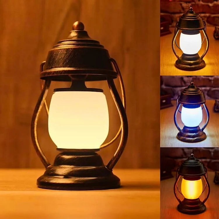 Linterna Camping LED Recargable - Impermeable Exterior - Alta Potencia