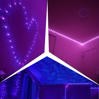 Luces LED 300ft Cambio de Color con Música