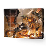 Calendario de Adviento de Dungeons & Dragons QuestGlimmer 2025: 24 días de magia épica y aventuras festivas.
