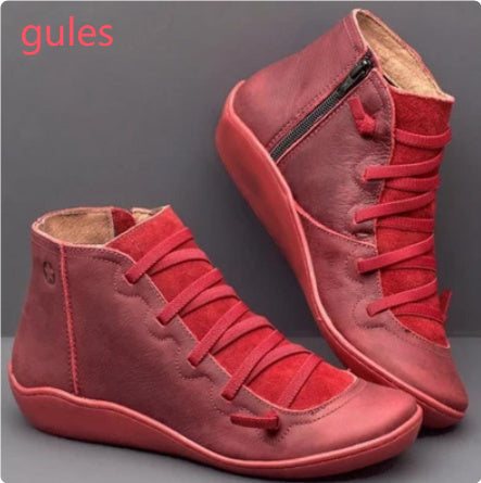 Claire - Botín bajo para mujeres - Comodidad - Estilo - Durabilidad-Zapatos - Mujer-VyFlair