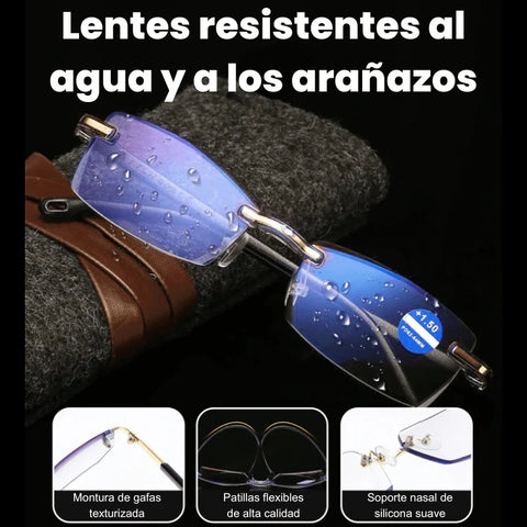 Gafas Inteligentes Antirreflejo con Zoom Automático