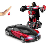 Coche Robot Transformador RC con Control por Gestos