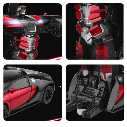 Coche Robot Transformador RC con Control por Gestos
