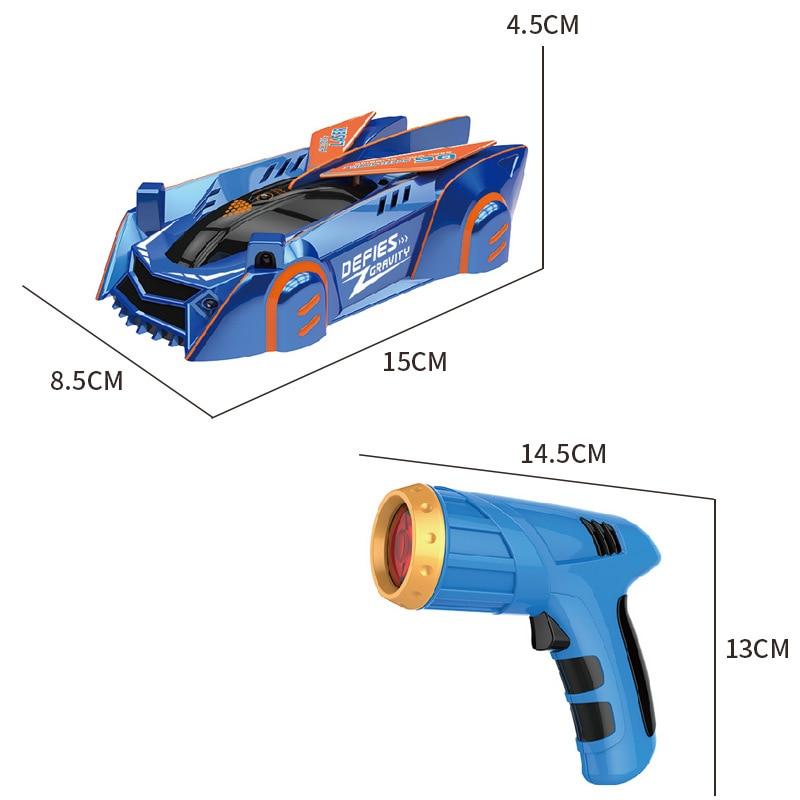 Coche RC Trepador de Pared con Control Láser