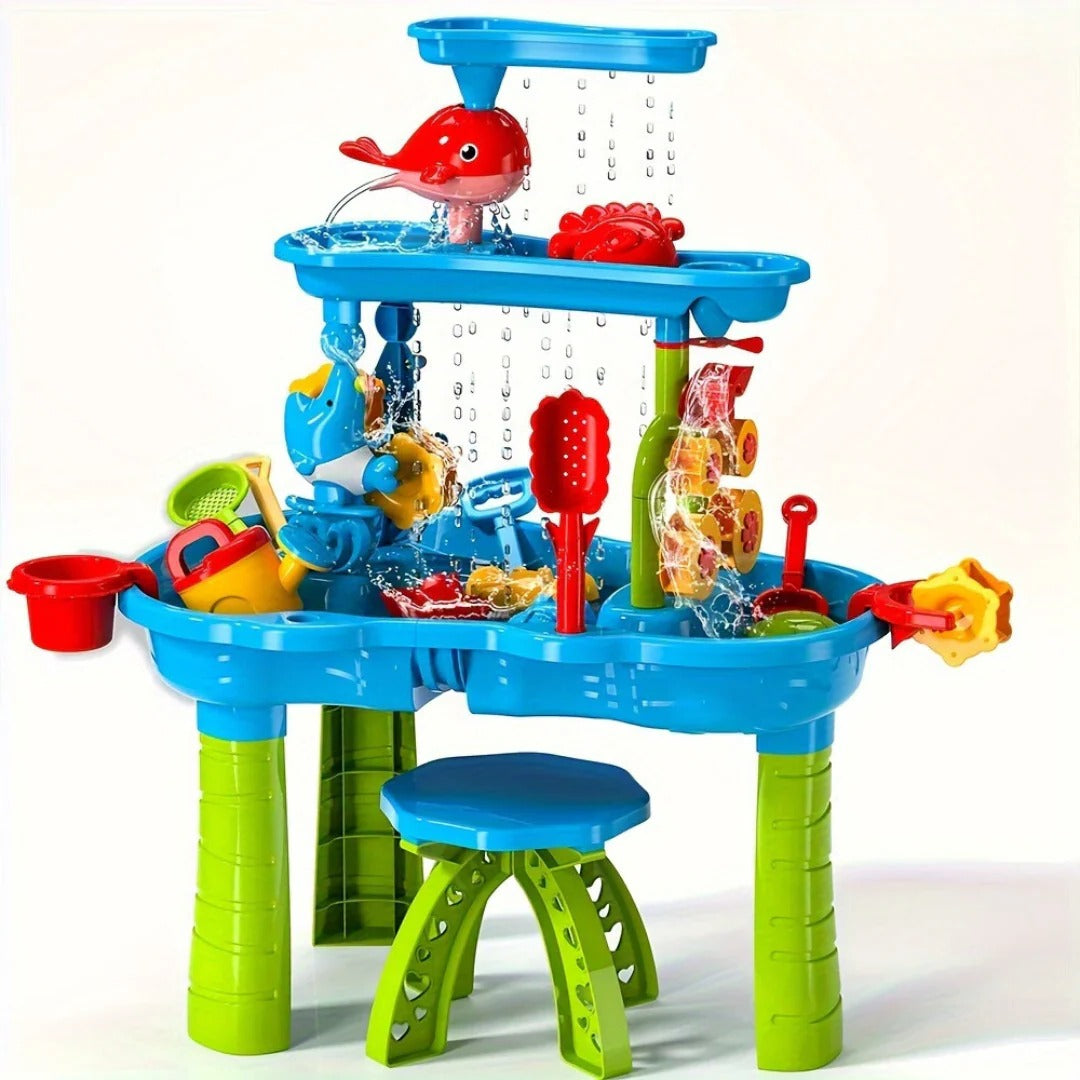 Mesa Infantil 3 en 1 de Arena y Agua