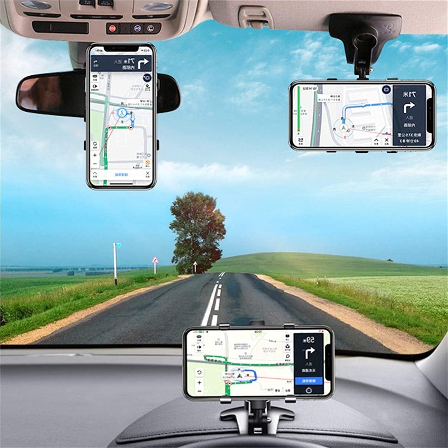 Soporte Universal de Coche 360° para Teléfono