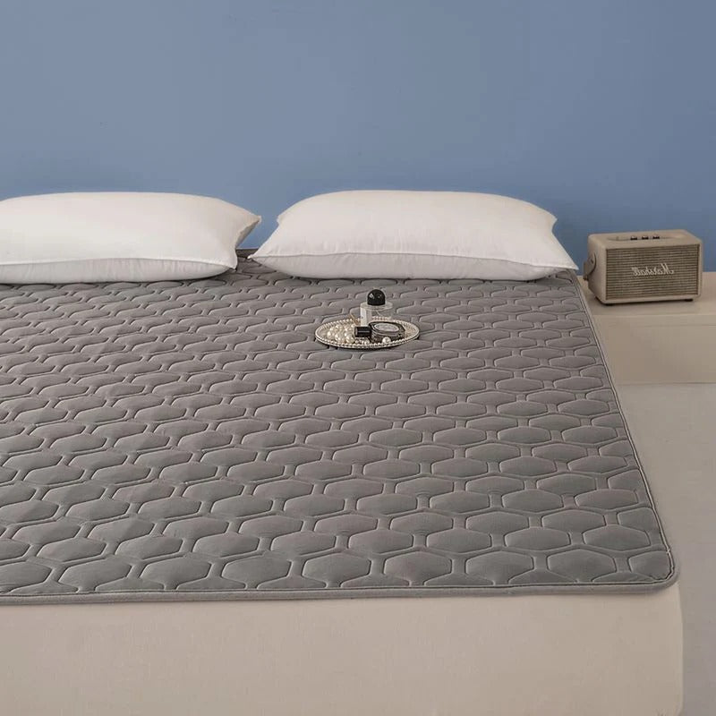 Protector de colchón transpirable y refrescante