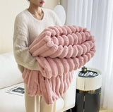 FluffyDreams Luxe Manta – Suave, Cálida y Estilosa