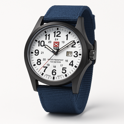 Reloj Militar Hombre Resistente Impermeable 50M