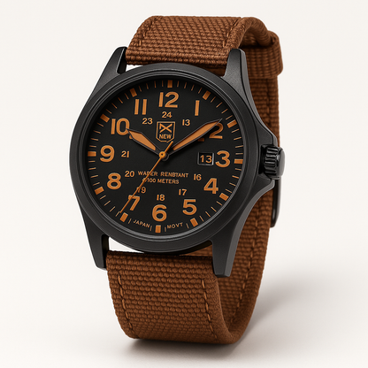 Reloj Militar Hombre Resistente Impermeable 50M